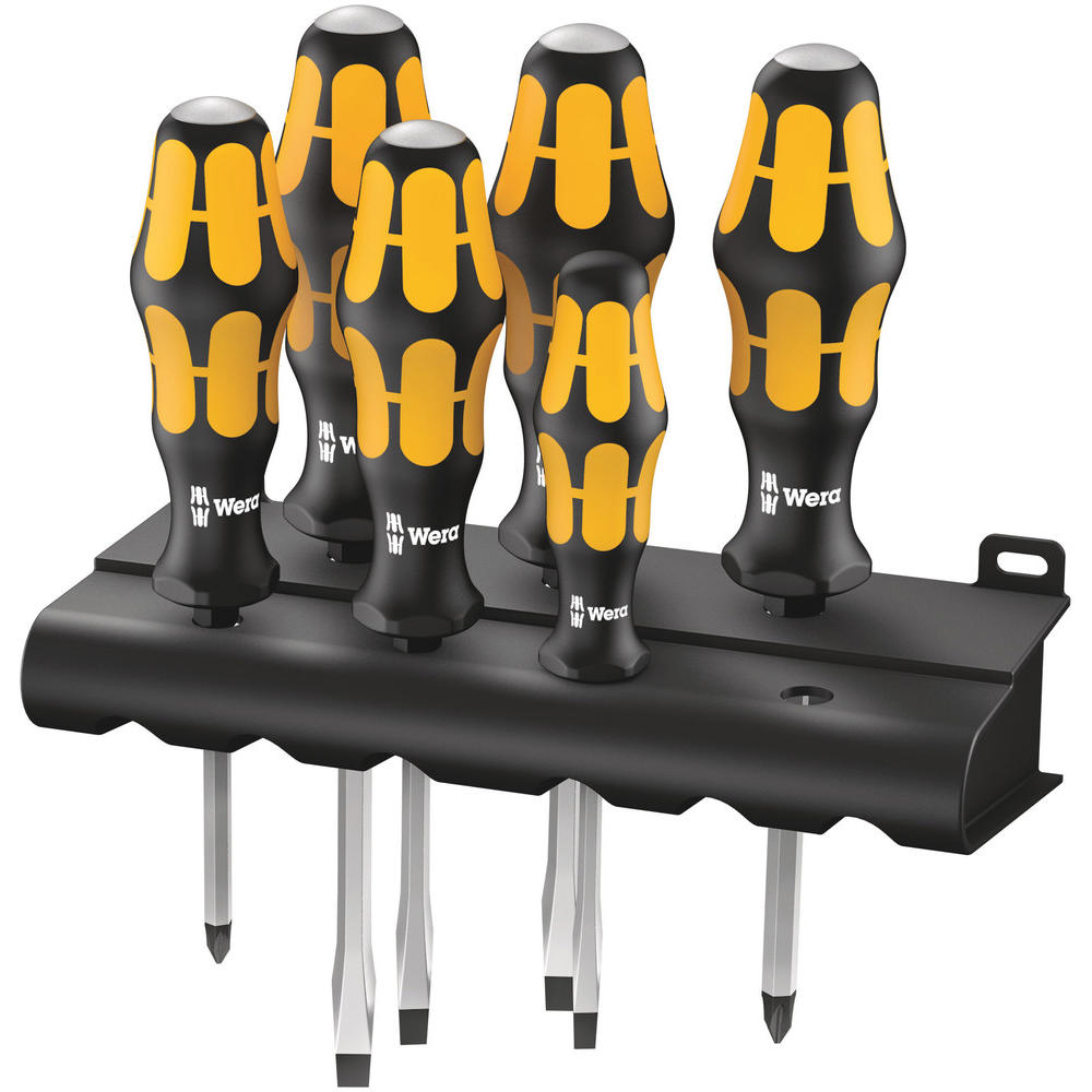 Wera Kraftform 6 Piece Chiseldriver Screwdriver Set
