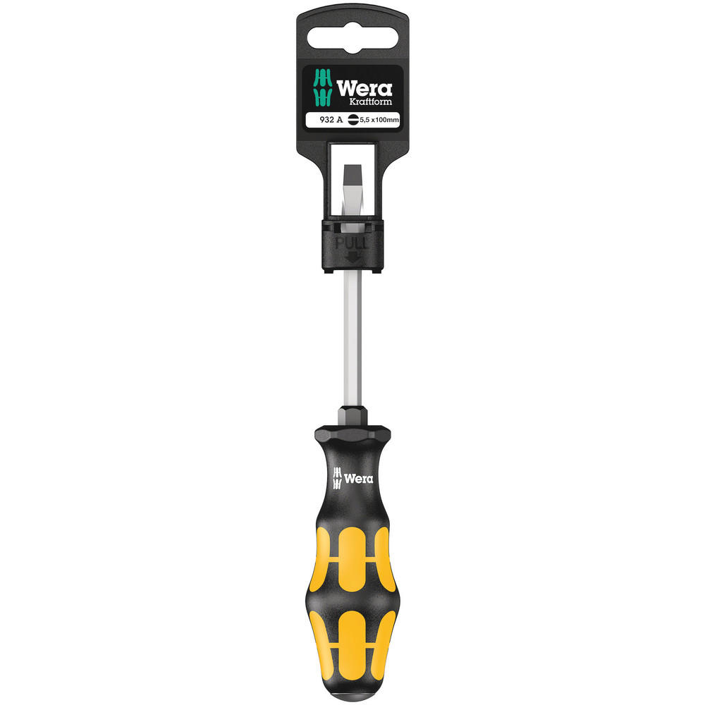 Wera 932A SB Kraftform Plus Chiseldriver Screwdriver 5.5mm 100mm