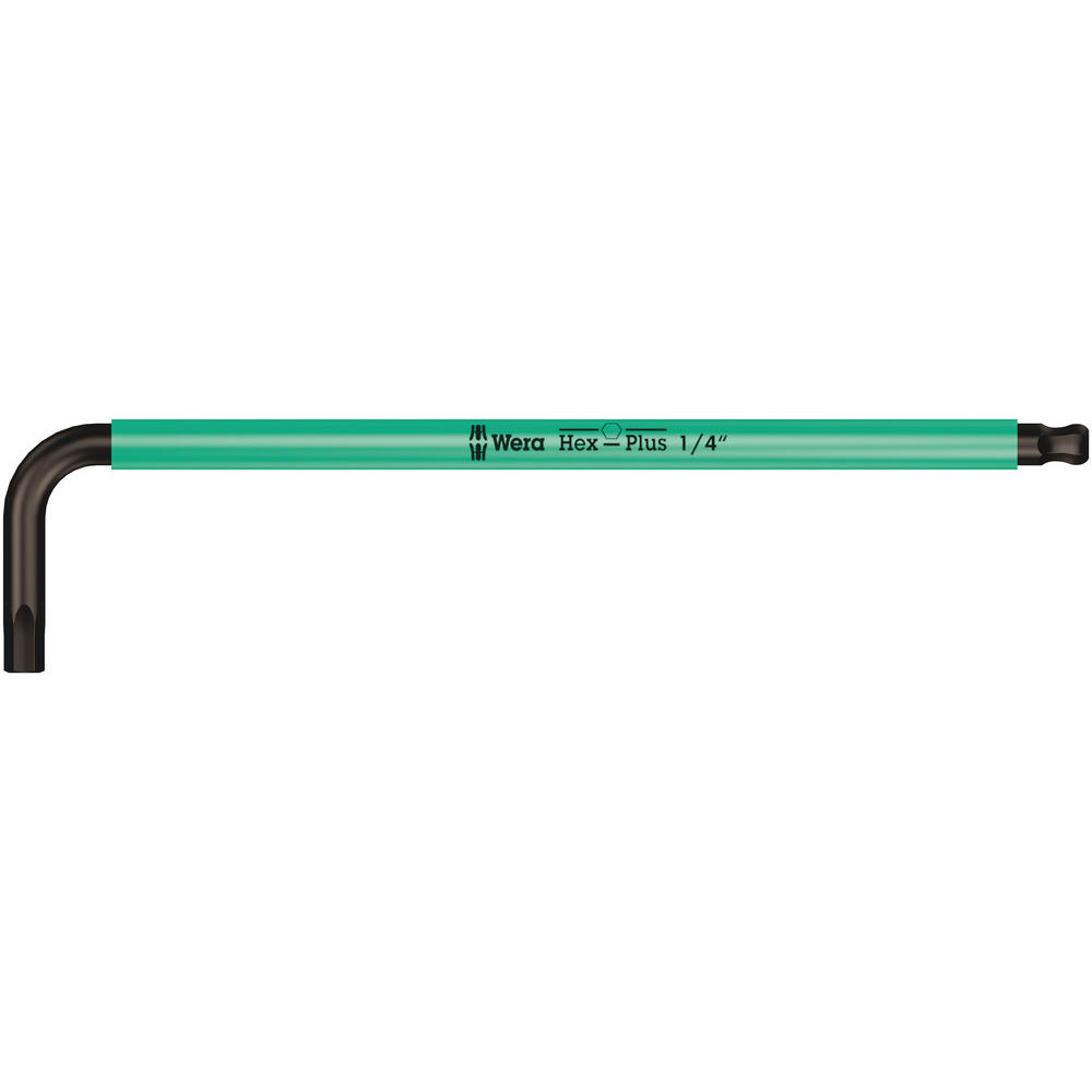 Wera 950SPKL Multicoloured Ball End Hexagon Allen Key Imperial 1/4