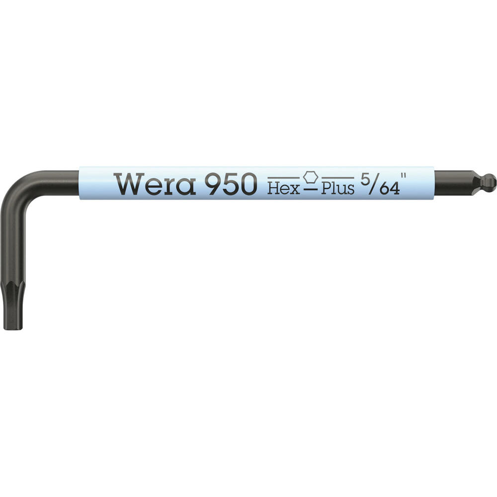 Image of Wera 950 SPKS Hexagon Allen Key Imperial 5/64"