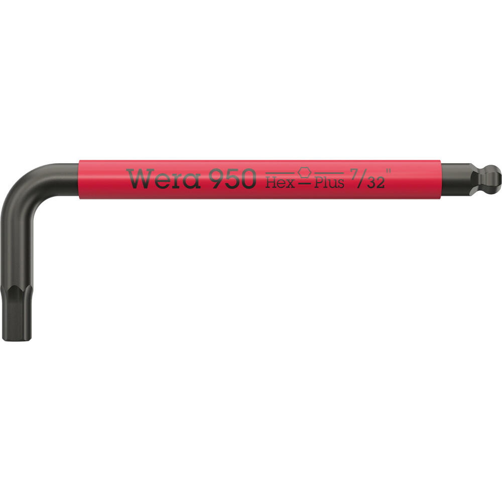 Image of Wera 950 SPKS Hexagon Allen Key Imperial 7/32"