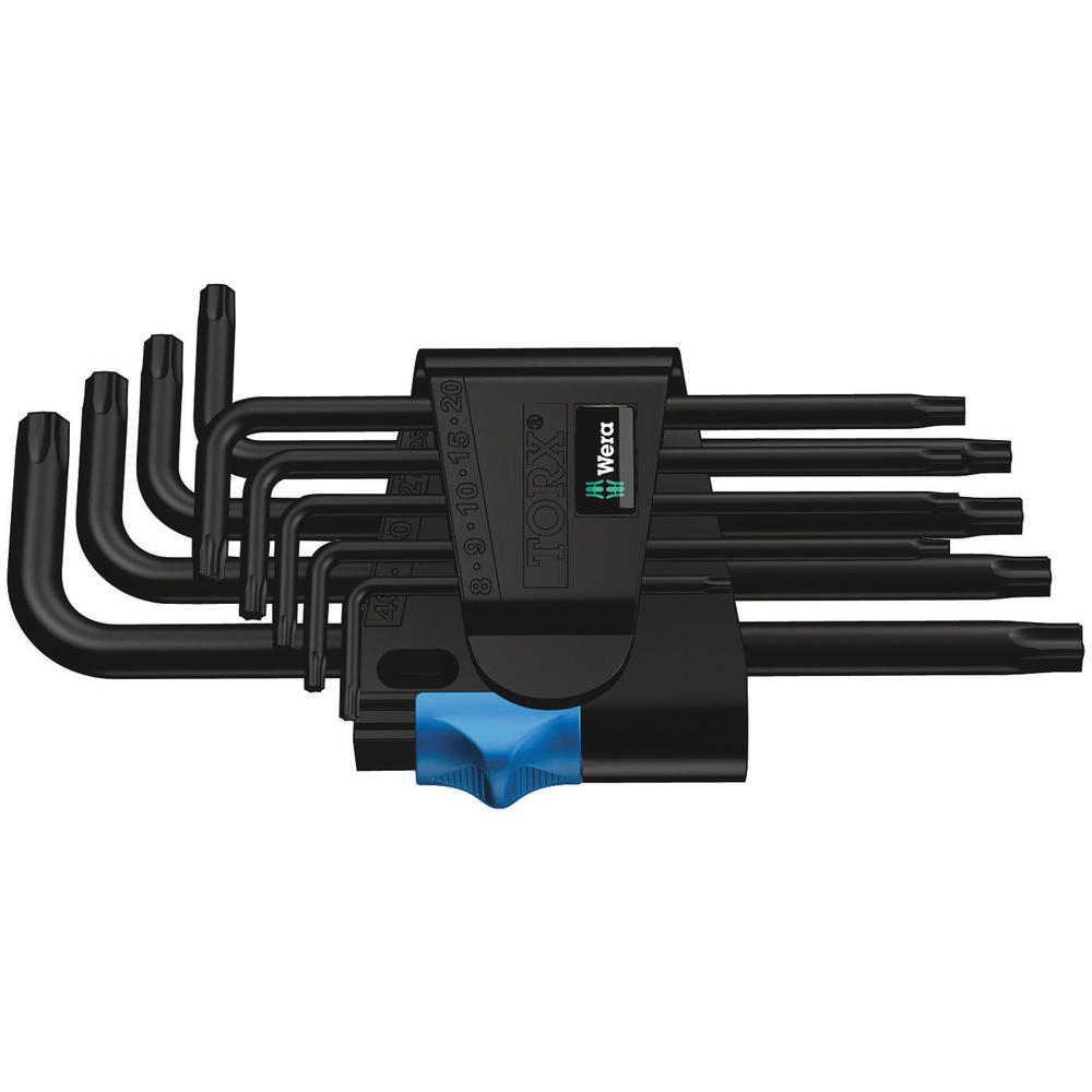 Wera 967L 9 Piece HF Torx Key Set