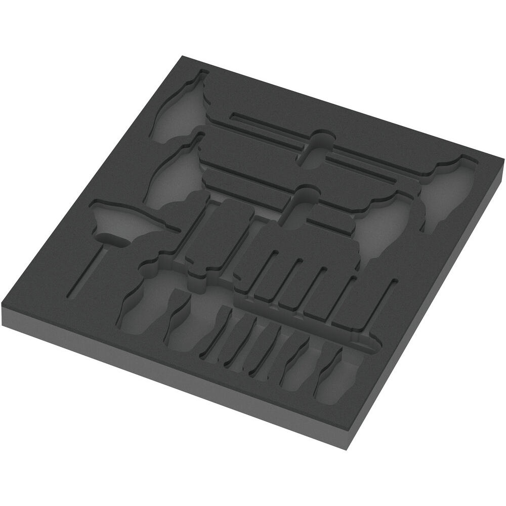 Wera Empty Foam Insert Tray For 9713 Hexagon Screwdriver Set