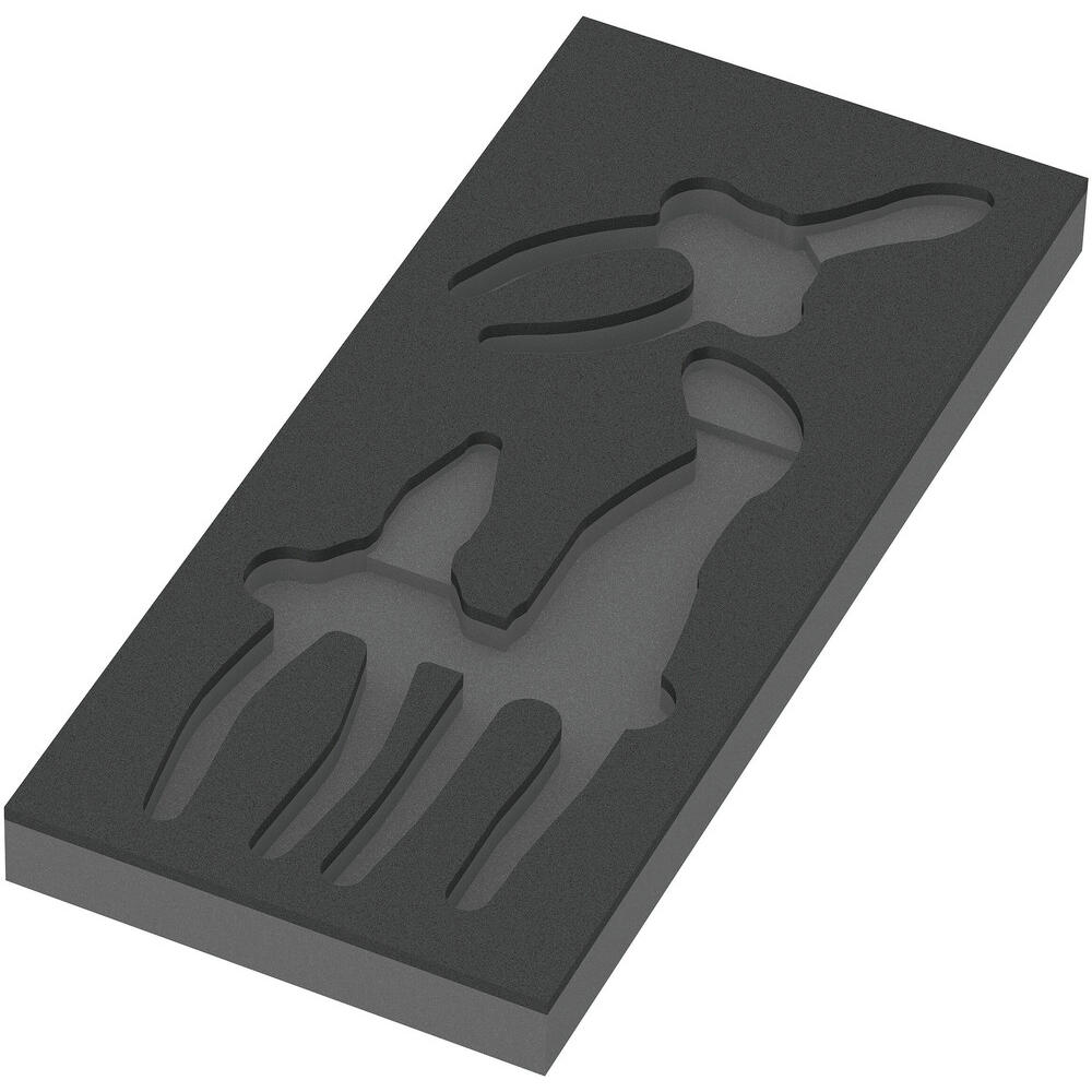 Image of Wera Empty Foam Insert Tray for 9880 Knipex Plier Set