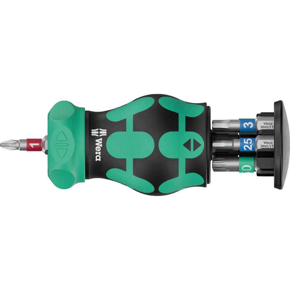 Wera 7 Piece Bicycle Stubby Screwdriver Set