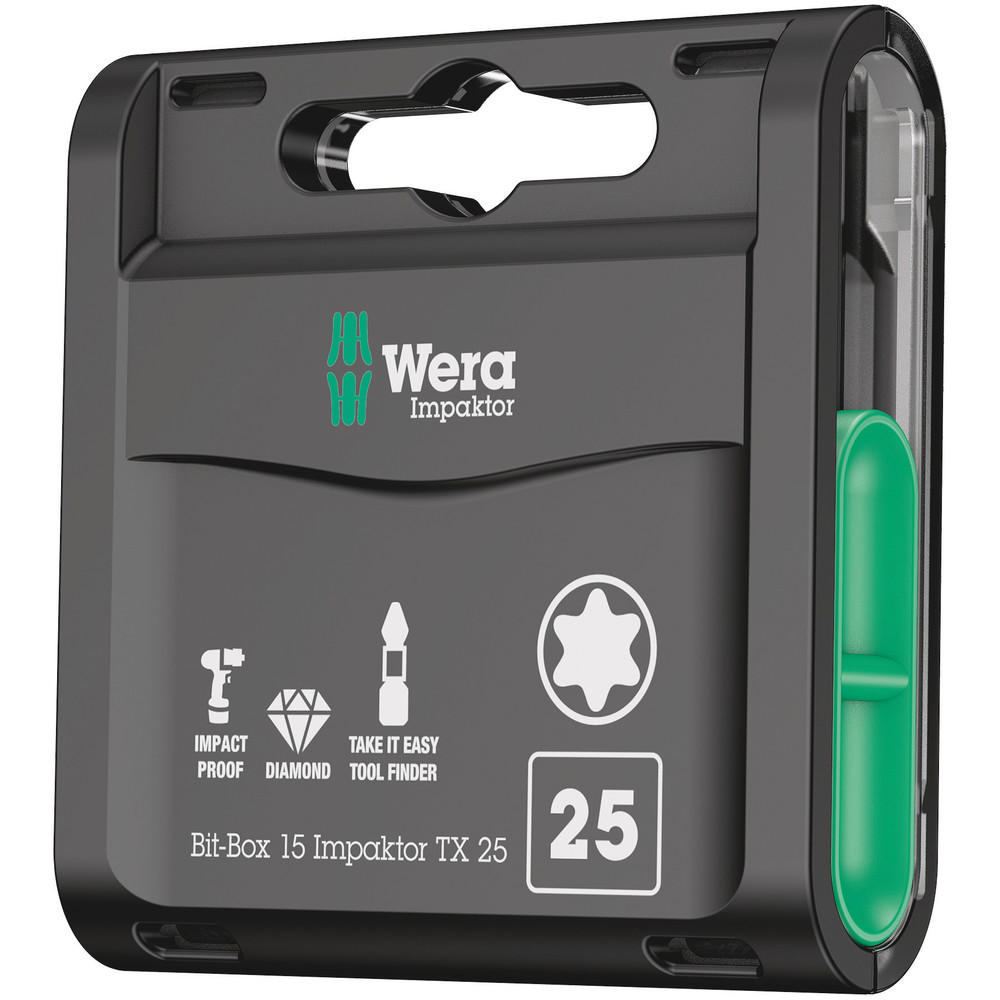 Wera Bit-Box Impaktor Torx Screwdriver Bits