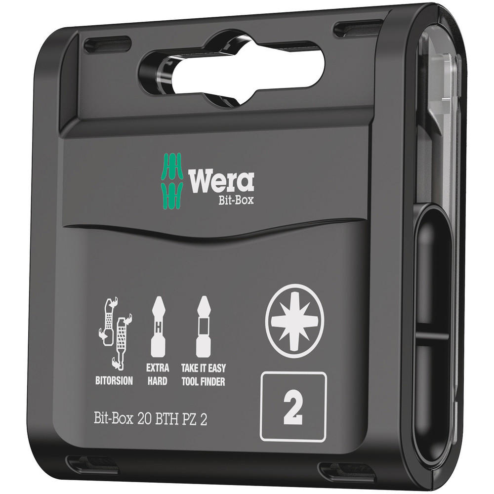 Wera Bit-Box Bi-Torsion Extra Hard Pozi Screwdriver Bits