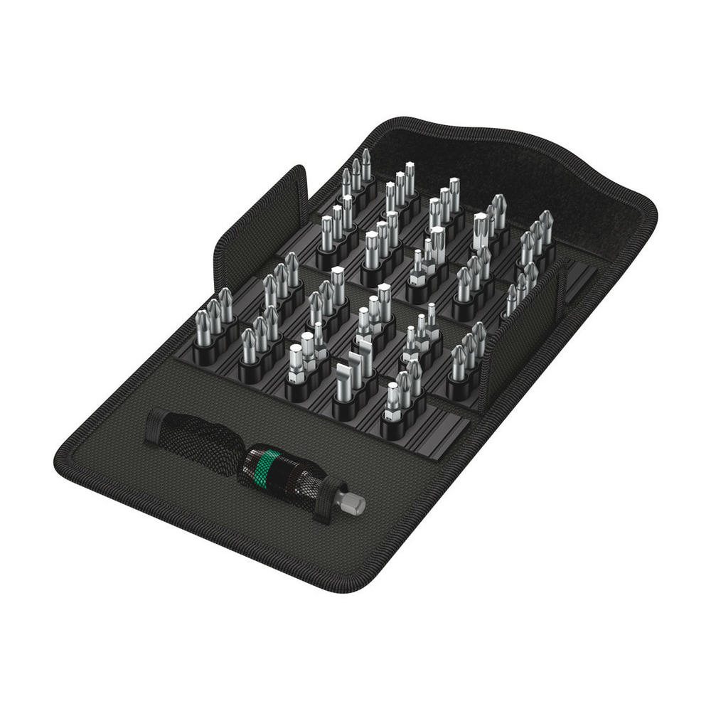 Wera Rapidaptor 61 Piece Bit Safe Screwdriver Bit Set