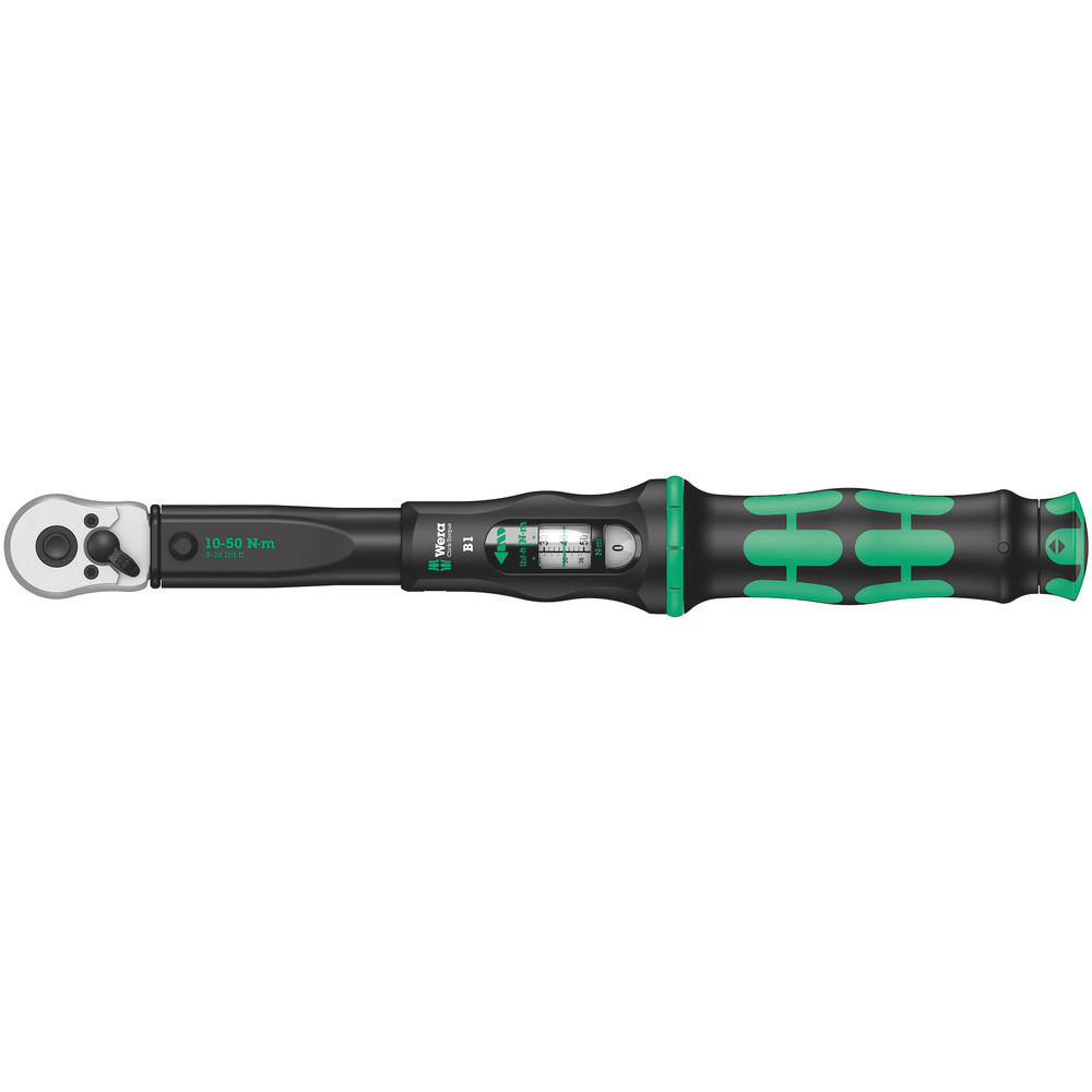Wera 3/8" Drive Click Torque B1 Torque Wrench 3/8" 10Nm - 50Nm