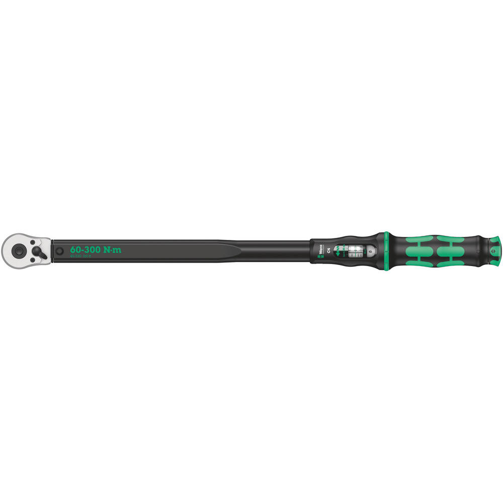 Wera 1/2" Drive Click Torque C4 Torque Wrench 1/2" 60Nm - 300Nm
