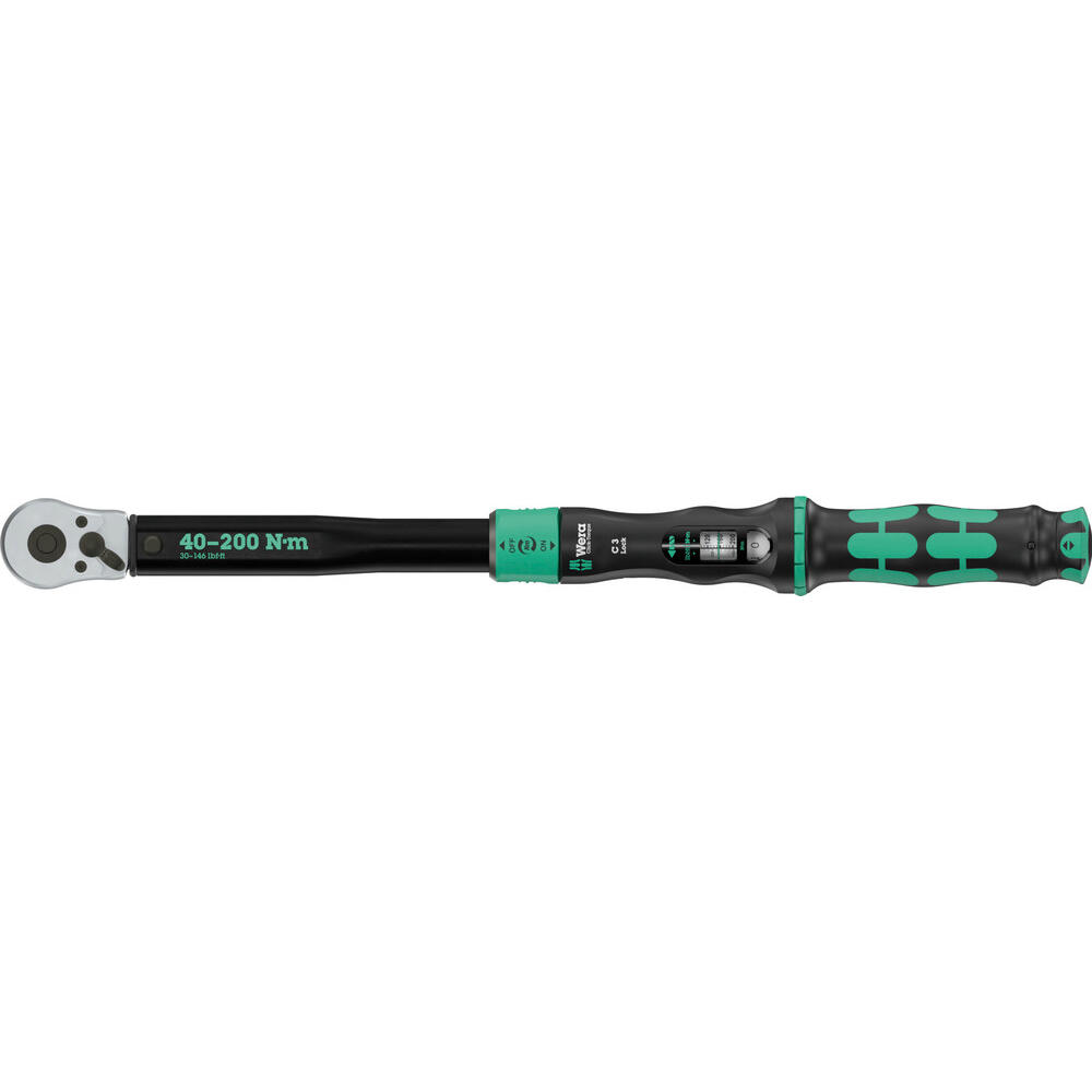 Wera Click Torque Lock C 3 Torque Wrench 1/2" 40nm - 200nm