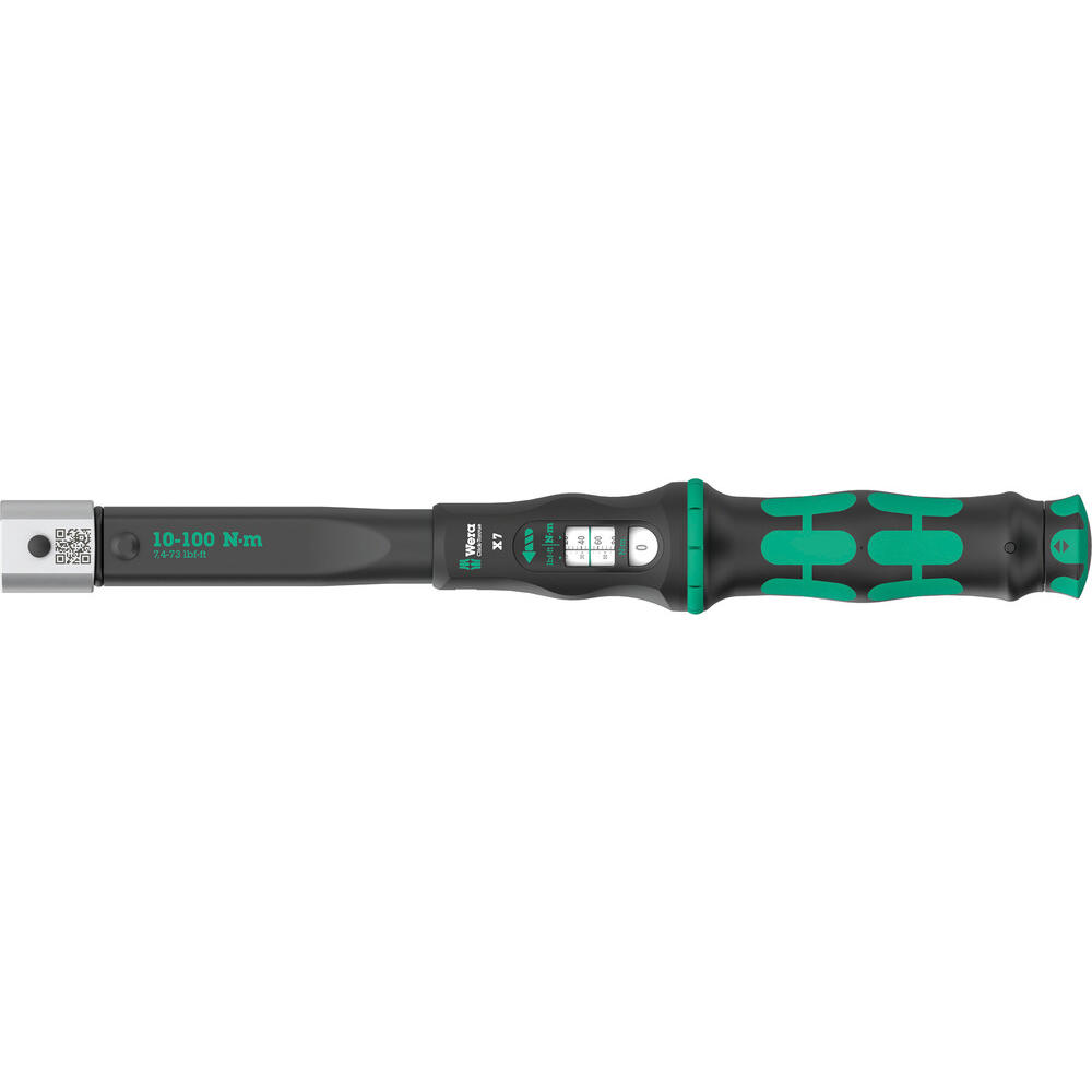 Wera Click Torque X 7 Torque Wrench For Insert Tools 10nm - 100nm