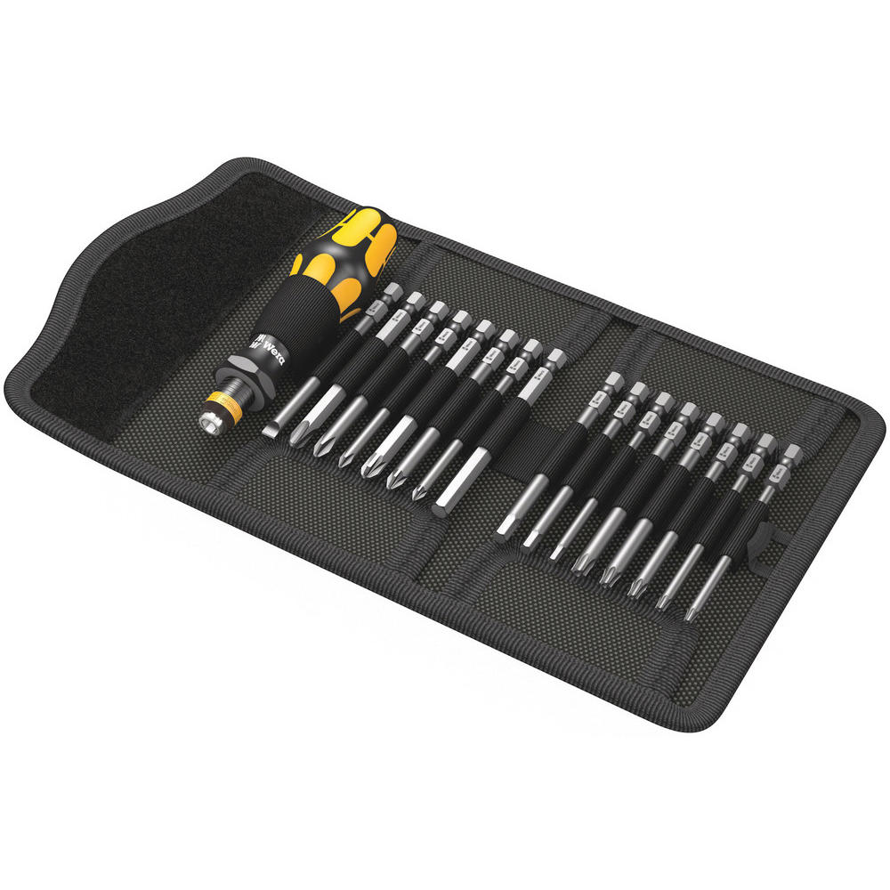 Wera 17 Piece Kraftform Kompakt 60 Esd Screwdriver Set