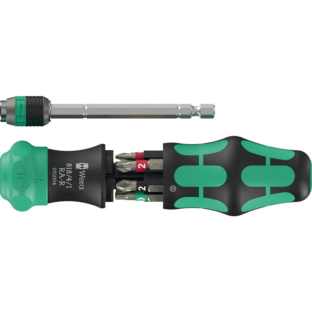 Wera Kraftform Kompakt 6 Piece 20 Ra-r Ratchet Screwdriver Set