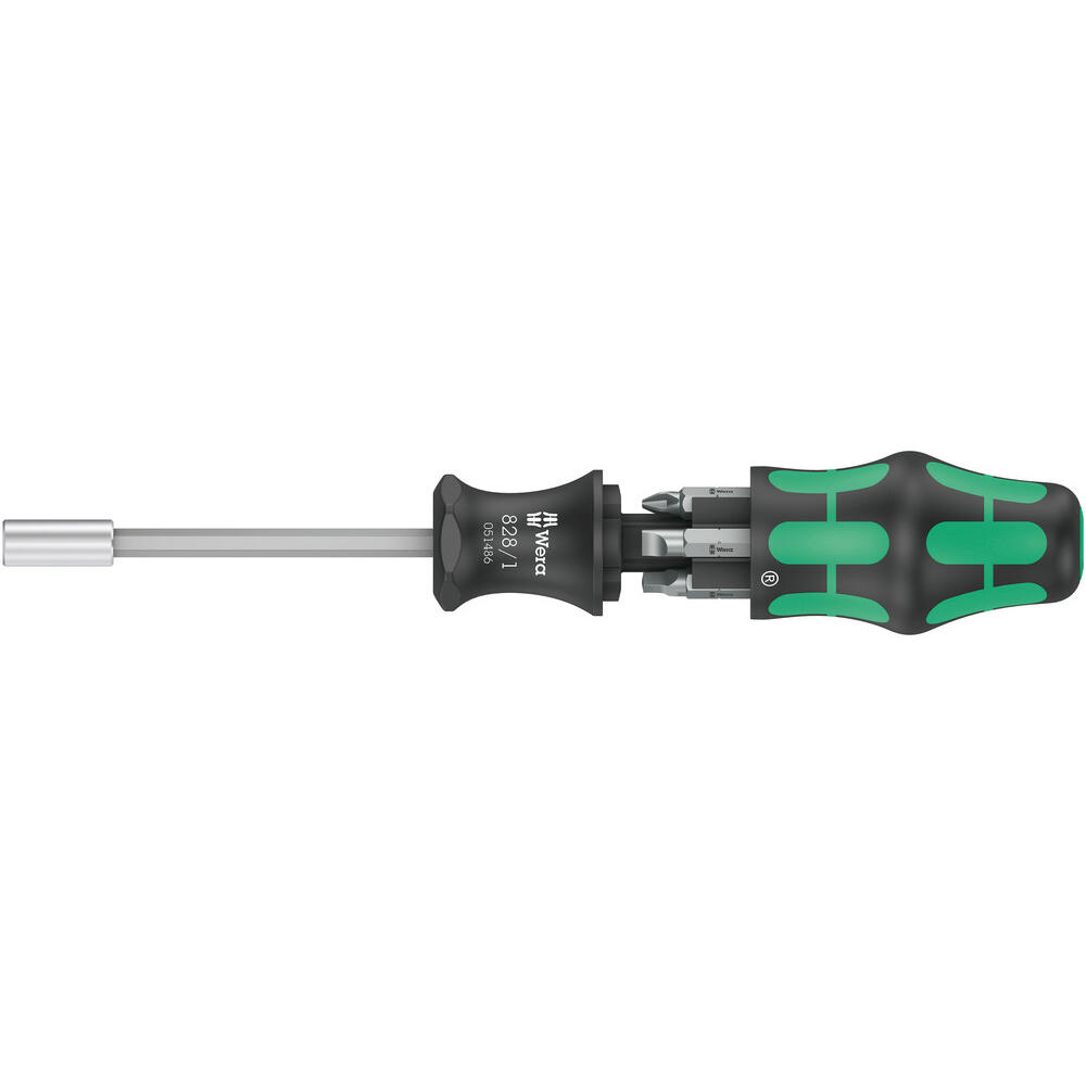 Image of Wera 7 Piece Kraftform Kompakt Bit Holding Screwdriver Set Imperial