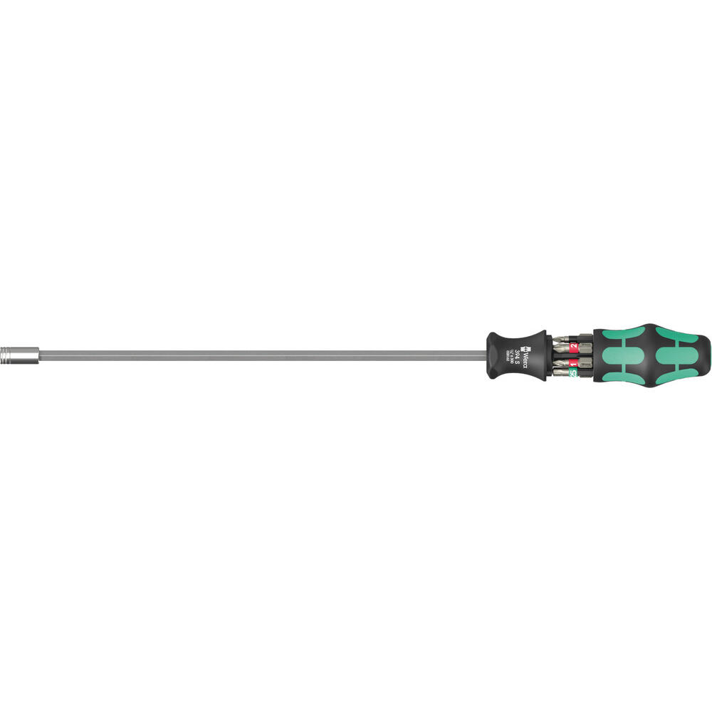 Wera Kraftform Kompakt 27 XL Universal 1 Long Screwdriver and Bit Set