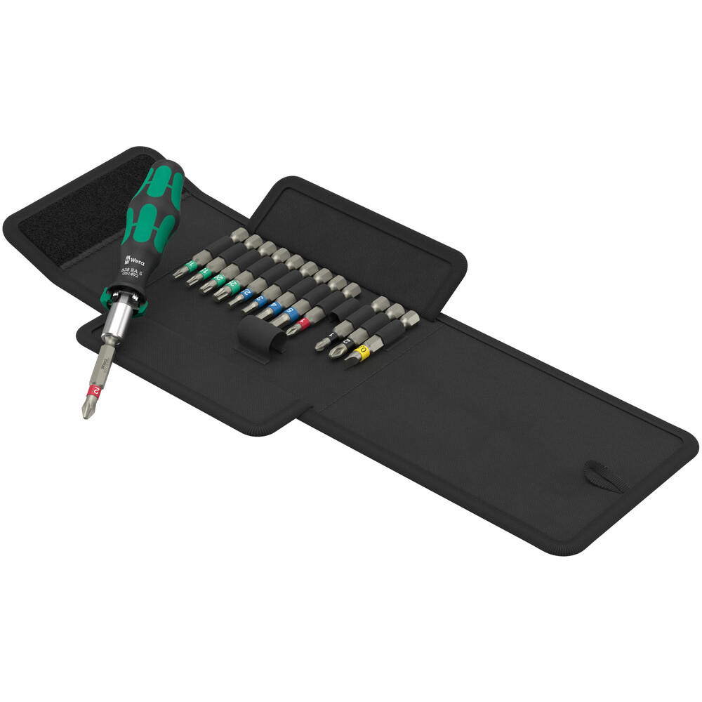 Wera 838 Ra S Kraftform Kompakt 14 Piece Ratchet Screwdriver Set