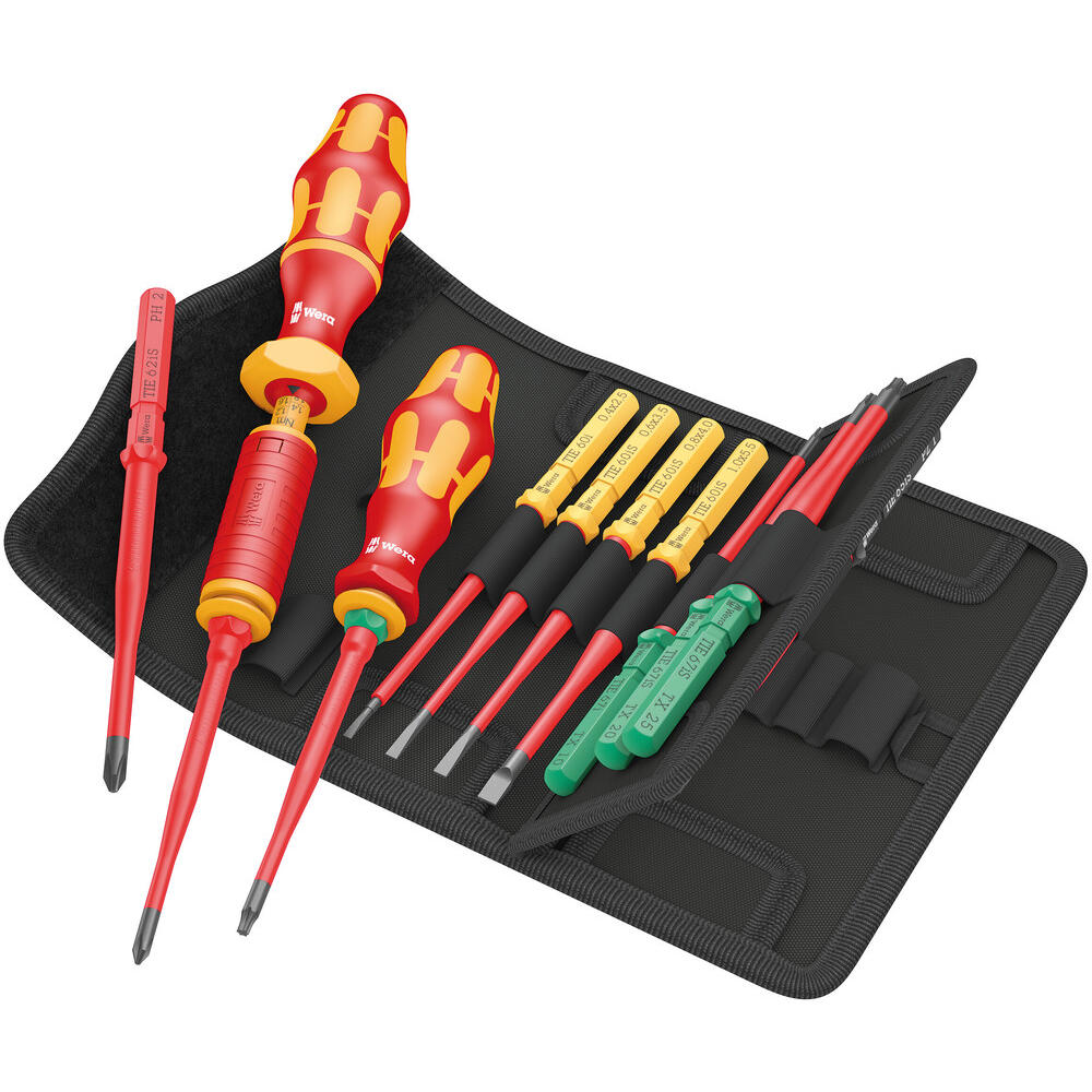 Wera Kraftform Kompakt 16 Piece Vde Insulated Torque Screwdriver Set 1.2 - 3nm