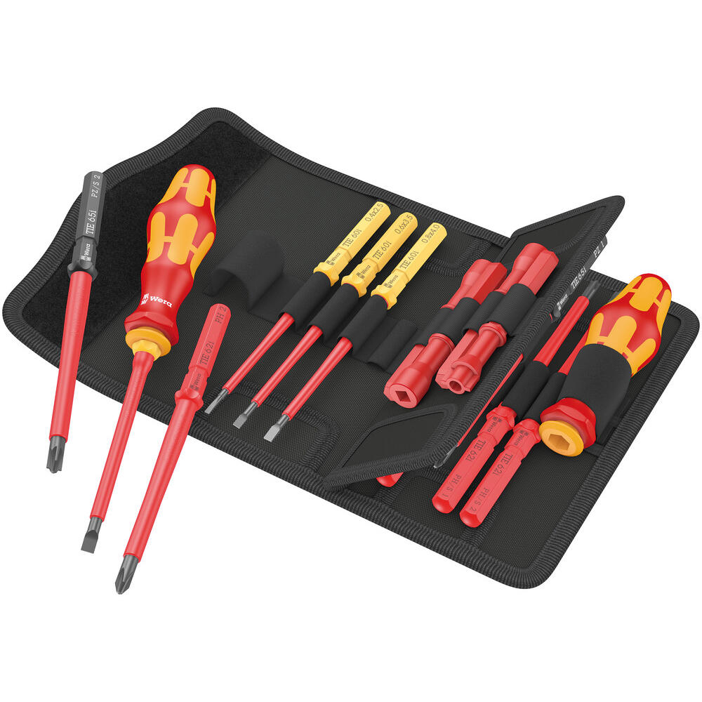 Wera Kraftform Kompakt 18 Piece Vde Insulated Screwdriver Set