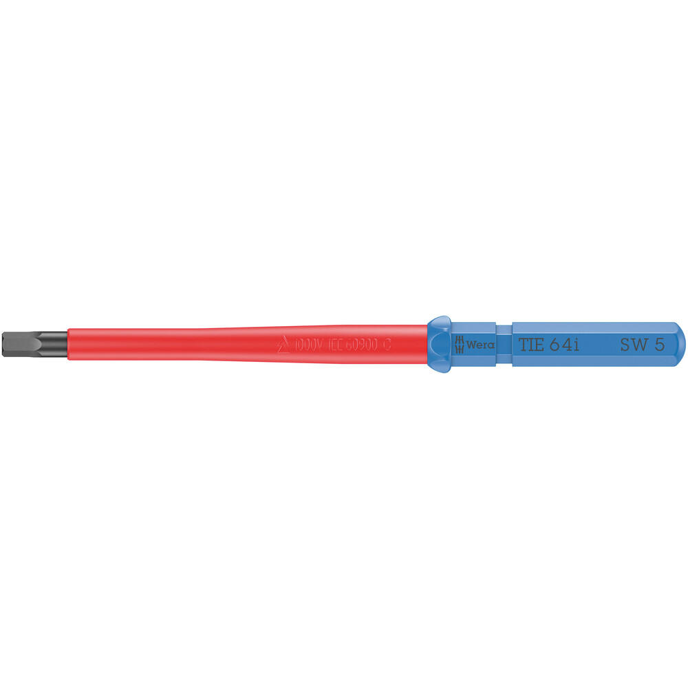 Wera Black Kraftform Kompakt 64 I Vde Insulated Hex Plus Screwdriver Blade