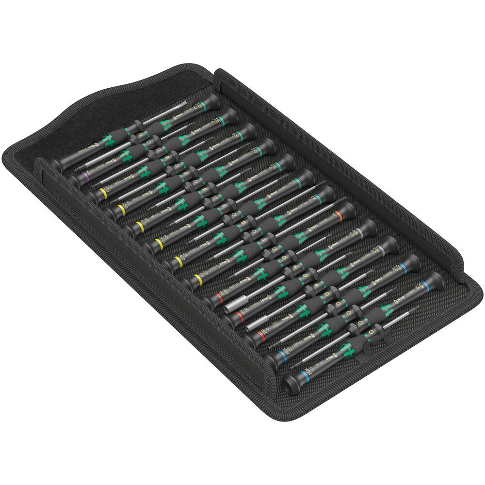 Wera 25 Piece Kraftform Micro Big Pack 1 Screwdriver Set