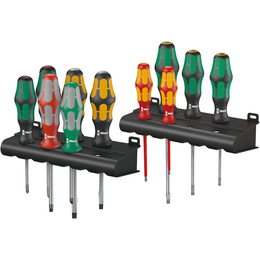 Wera 11 Piece Kraftform Plus Xxl 3 Screwdriver Set
