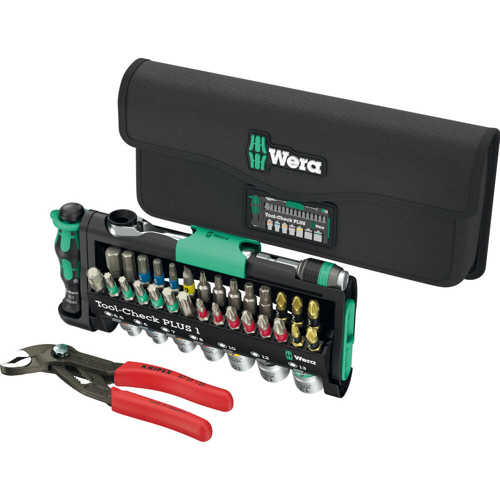 Wera Tool Check Combi 40 Piece Screwdriver- Socket And Pliers Set