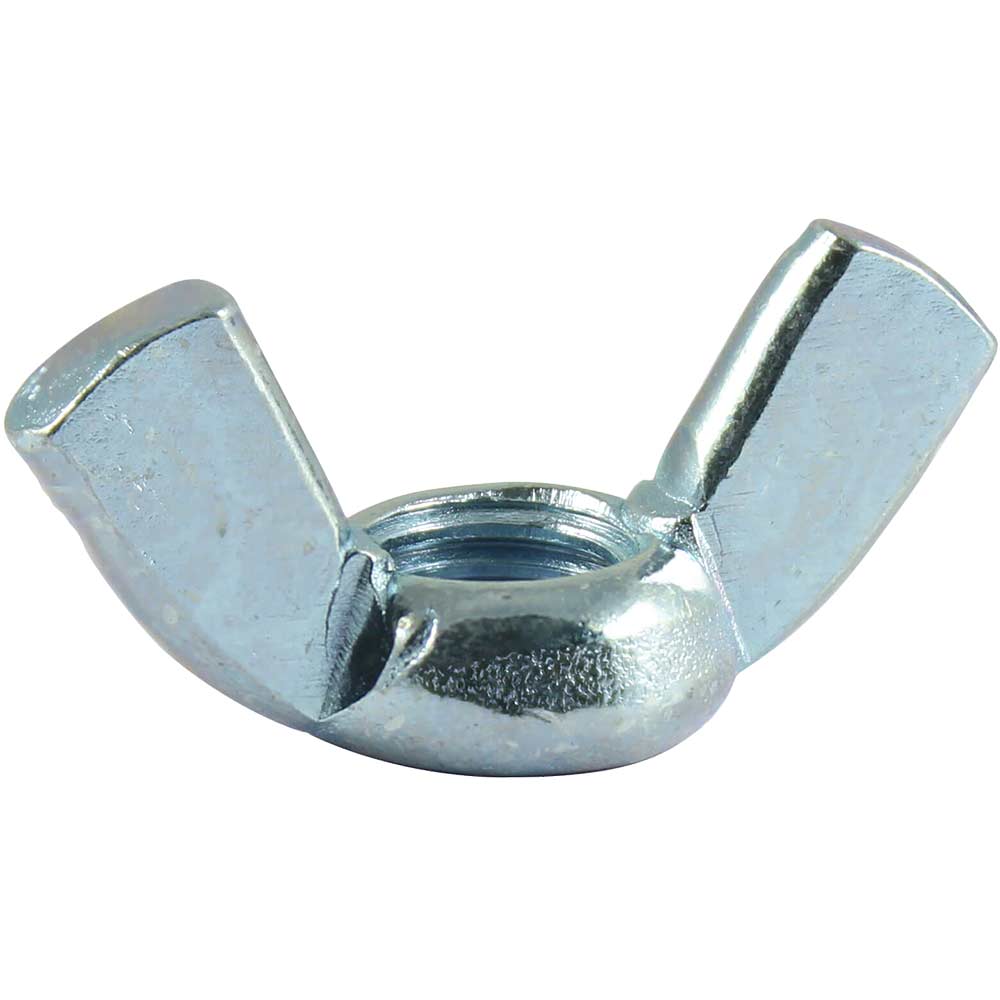 Wing Nuts Bright Zinc Plated M8 Pack of 200