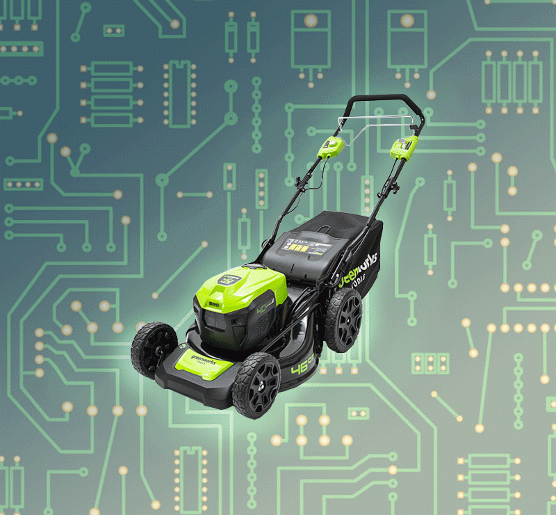 Cordless Self propelled Lawnmower