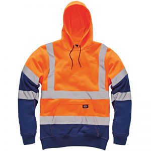 Dickies Hi Vis Hooded Sweatshirt