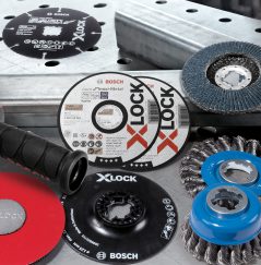 Bosch X Lock Angle Grinder System