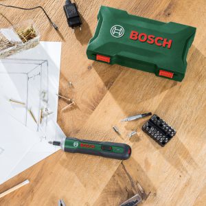 Bosch PushDrive Screwdriver Case & Bit Set