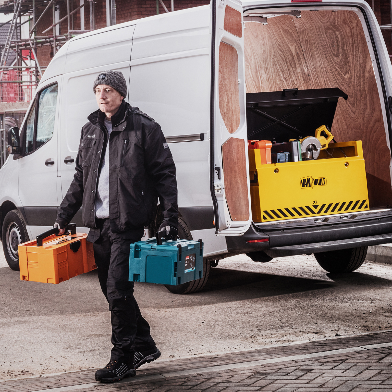 Van Vault Storage Tooled-Up