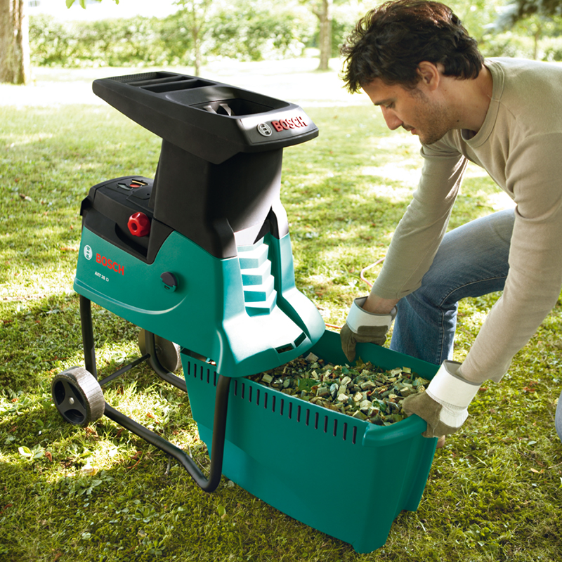 Garden Shredder Chips from Bosch Shredder