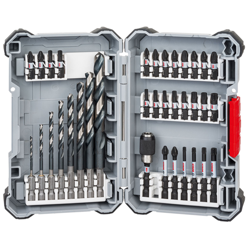 Drilling with Impact Drivers: Bosch Impact Control Bit Sets