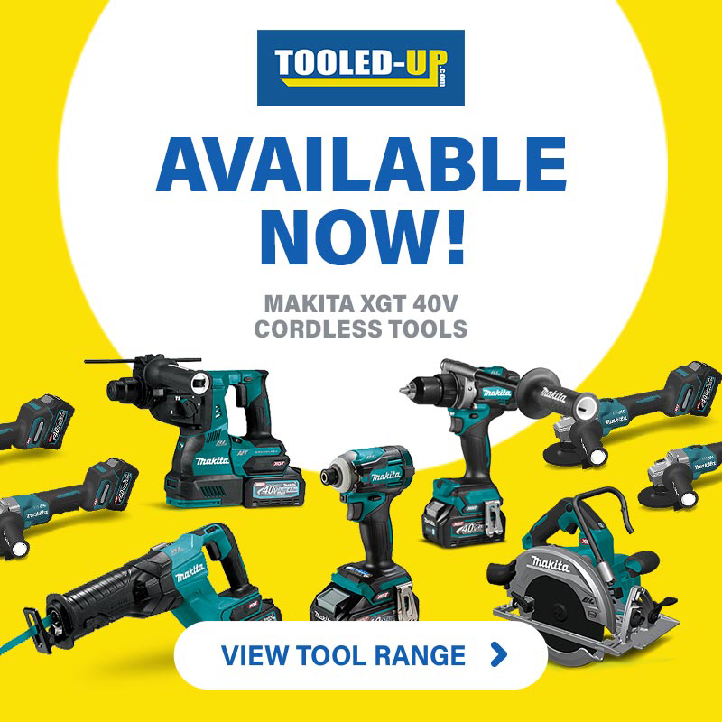 Makita XGT 40v Cordless Tools available at Tooled-Up