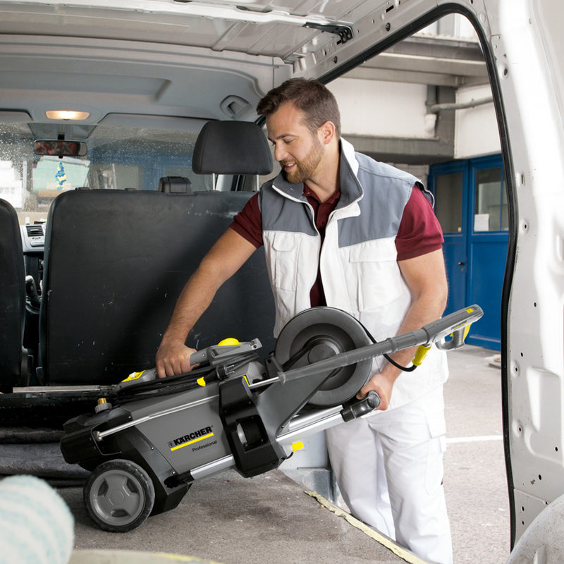 Karcher Pressure Washer in Tradesmans Van