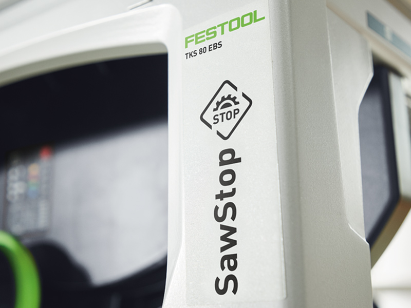 Sawstop technology is coming to the UK with the new Festool TKS 80 Table Saw