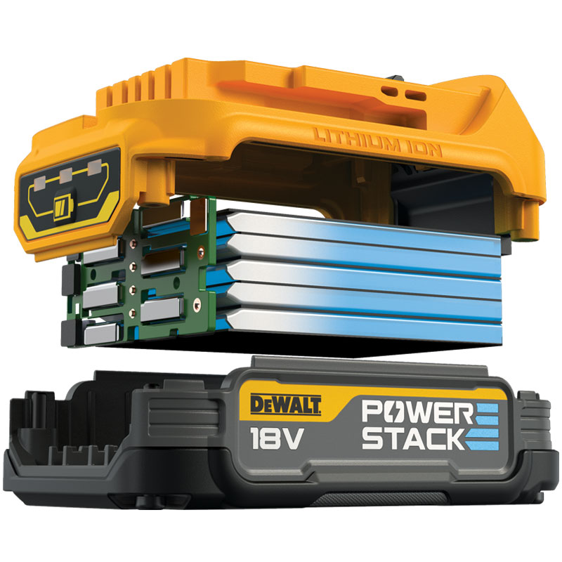 Inside the New DeWalt Powerstack Battery