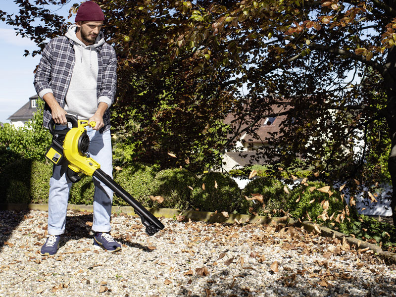 Leaf Blower Gravel