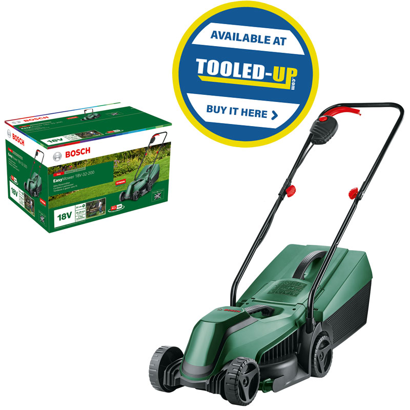 Bosch EASYMOWER 18V-32-200 Available at Tooled-Up