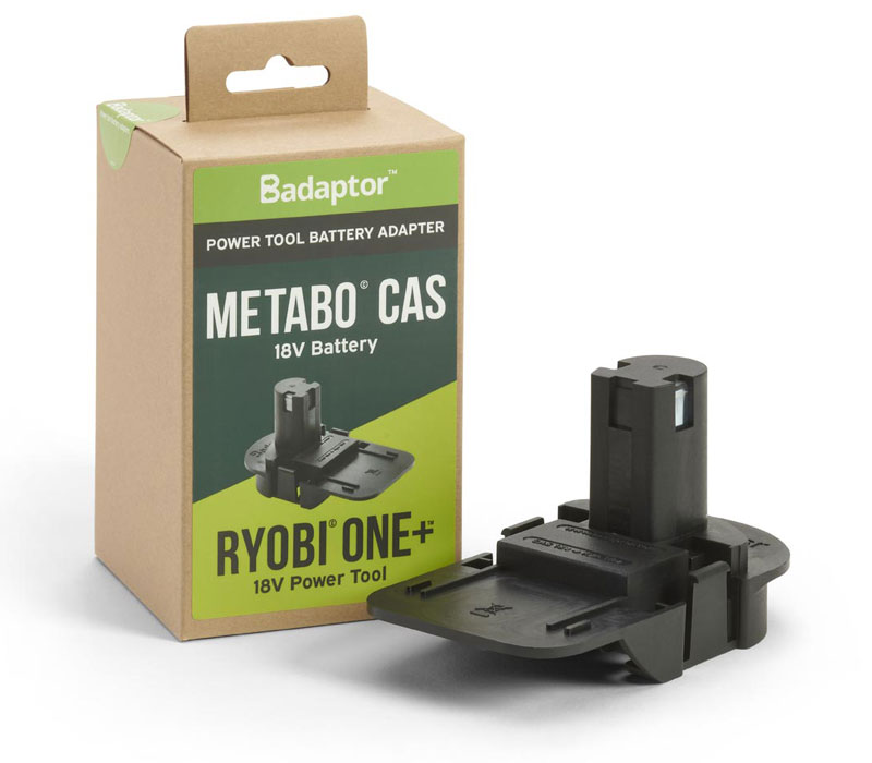 Badaptor CAS Battery with Ryobi Tool