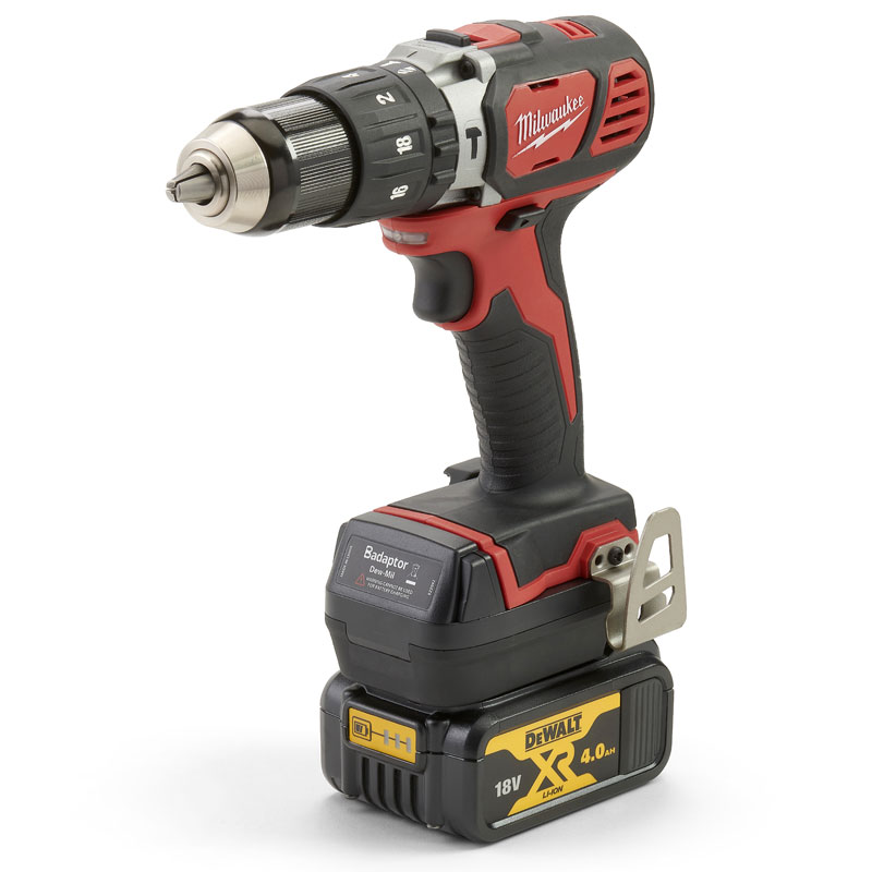 Badaptor Can I Use Dewalt Batteries on Milwaukee Tools