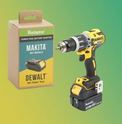 Badaptor Use Makita 18v Battery in Dewalt Tool