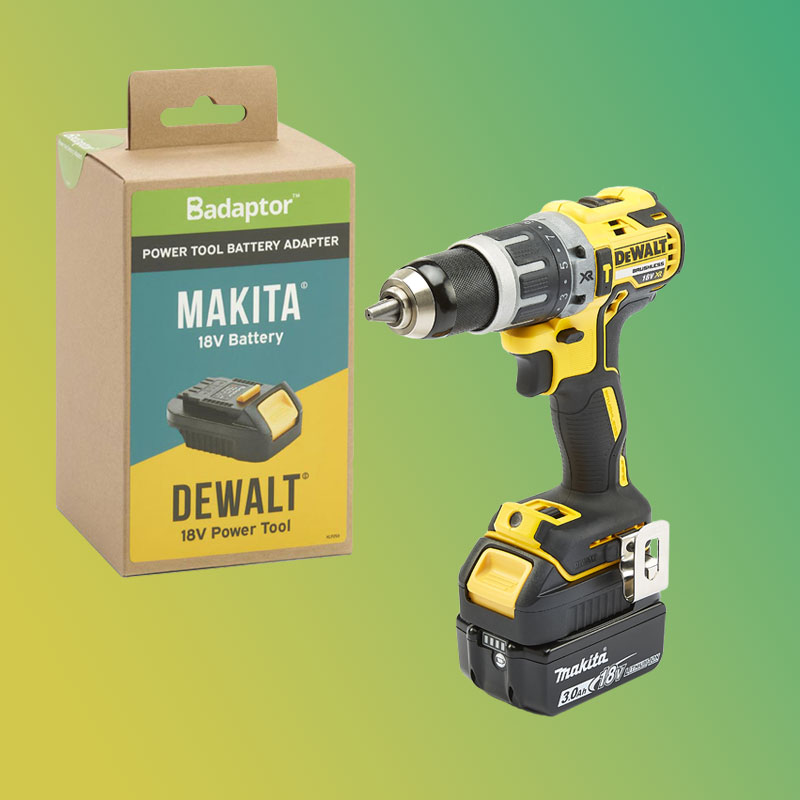 Dewalt 12V battery - Bosch professional 12V Tool adapter