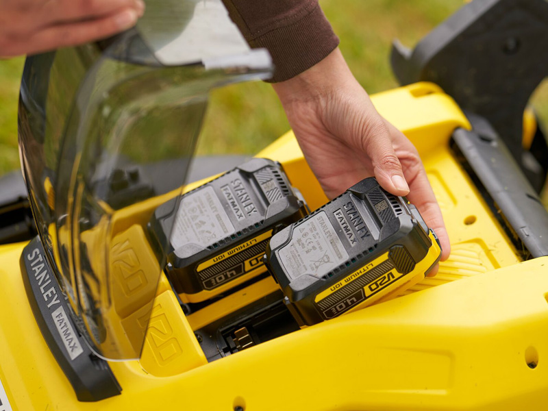 Stanley V20 Twin Battery Lawnmower
